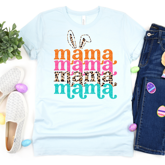 Mama Easter Stacked- DTF TRANSFER 1268 - 3-5 Business Day TAT