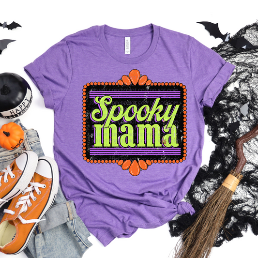 Spooky Mama - DTF TRANSFER 1026 - 3-5 Business Day TAT