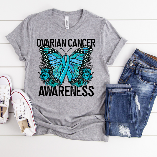 Ovarian Cancer Awareness - DTF TRANSFER - 3-5 Business Day TAT