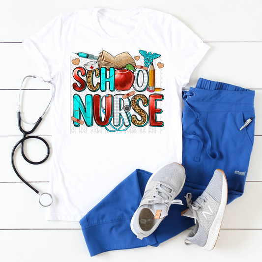 School Nurse - DTF TRANSFER 0434 - 3-5 Business Day TAT
