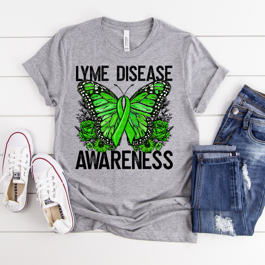Lyme Disease Awareness - DTF TRANSFER - 3-5 Business Day TAT