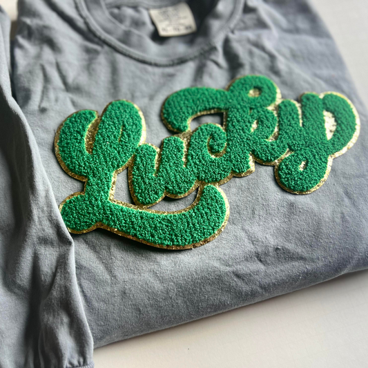 Lucky - Chenille Patch - RTS