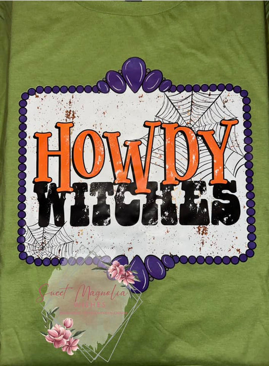 Howdy Witches - DTF TRANSFER 1024 - 3-5 Business Day TAT