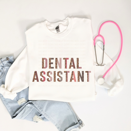 Dental Assistant - DTF TRANSFER 1377 - 3-5 Business Day TAT