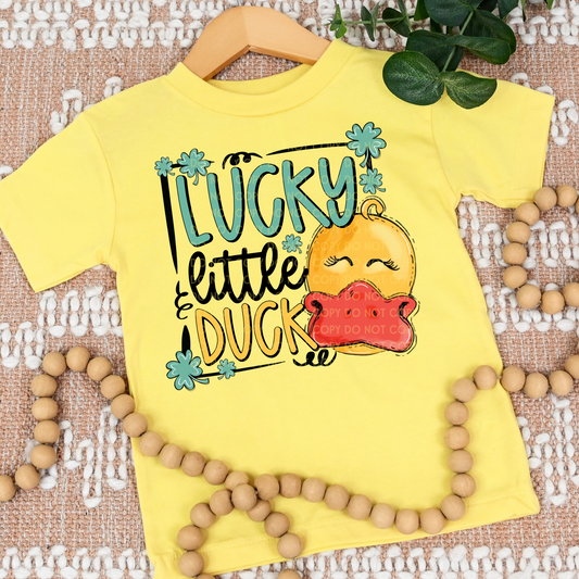 Lucky Little Duck - DTF TRANSFER 1477 - 3-5 Business Day TAT