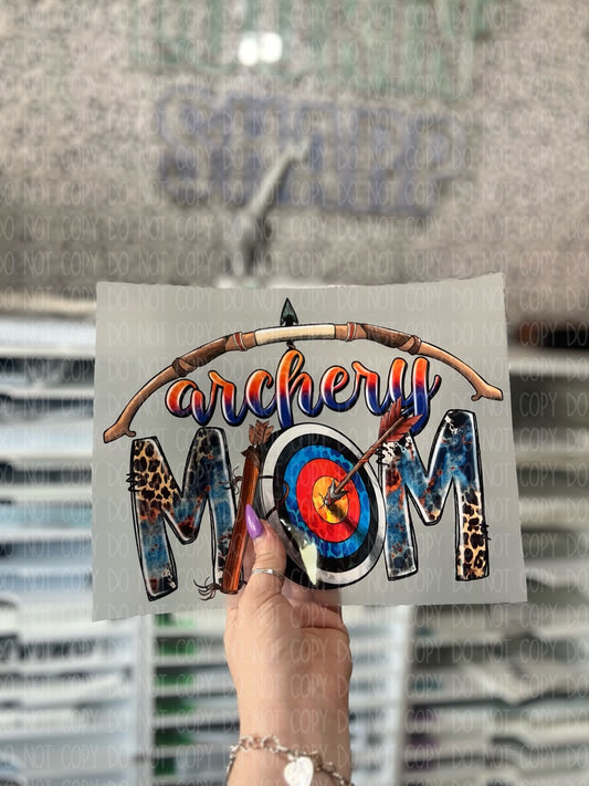 Archery Mom - DTF TRANSFER 0445 - 3-5 Business Day TAT