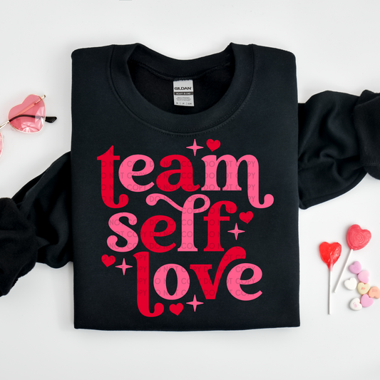 Team Self Love - DTF TRANSFER 1209 - 3-5 Business Day TAT