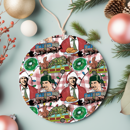 Christmas Vacation - Ornament Sublimation Transfer - RTS