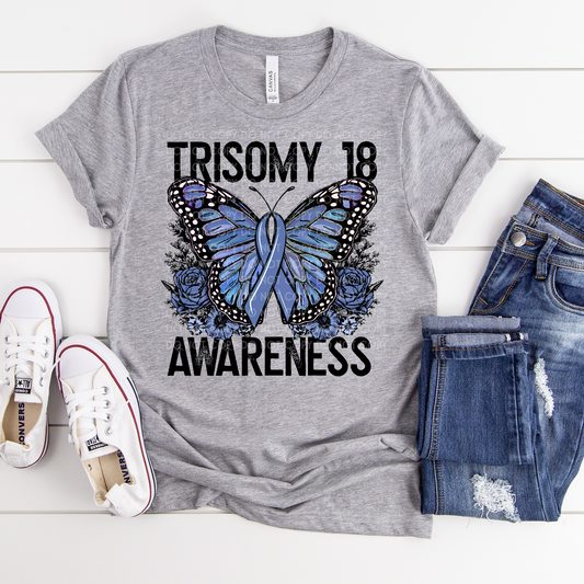Trisomy 18 Awareness - DTF TRANSFER - 3-5 Business Day TAT