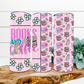 Books and Coffee Skinny Tumbler Wrap - Sublimation Transfer - RTS