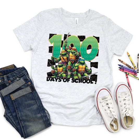 100 Days of School - DTF TRANSFER 1649 - 3-5 Business Day TAT