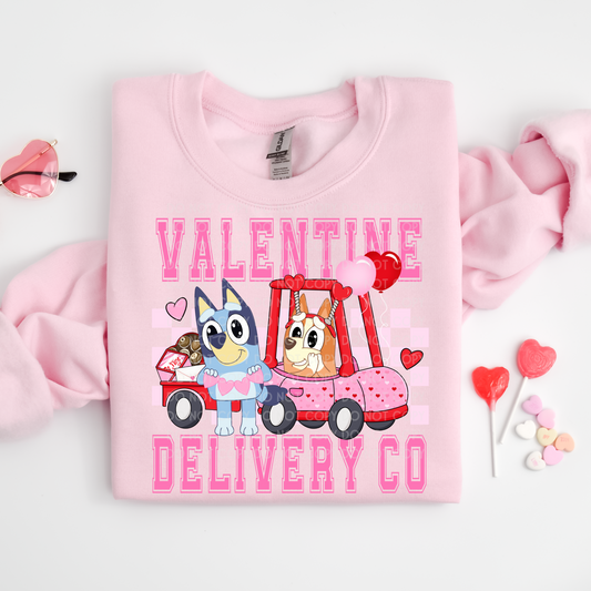 Valentine Delivery Co. - DTF TRANSFER 1281 - 3-5 Business Day TAT