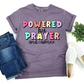 Powered By Prayer & Caffeine - DTF TRANSFER 1587 - 3-5 Business Day TAT