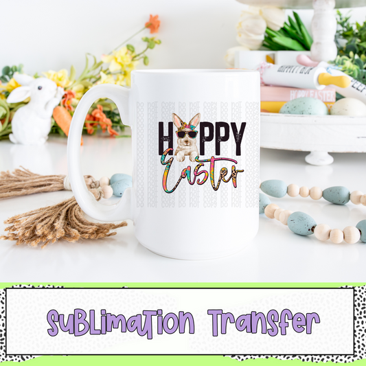 Hoppy Easter - SUBLIMATION TRANSFER