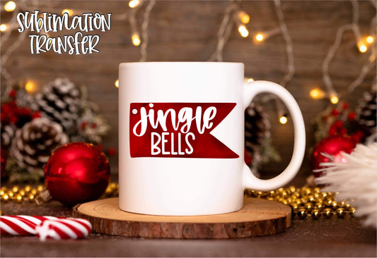 Jingle Bells- SUBLIMATION TRANSFER