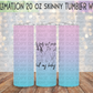 EXCLUSIVE My Body Isn't Perfect but My Baby Is 20 Oz Skinny Tumbler Wrap - Sublimation Transfer - RTS