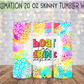 Boat Tan Drink Repeat 20 Oz Skinny Tumbler Wrap - Sublimation Transfer - RTS