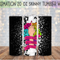 Angry Women Will Change the World 20 Oz Skinny Tumbler Wrap - Sublimation Transfer - RTS
