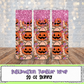 Pumpkin Pails Pink 20 Oz Skinny Tumbler Wrap - Sublimation Transfer - RTS