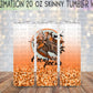 Hocus Pocus 20 Oz Skinny Tumbler Wrap - Sublimation Transfer - RTS