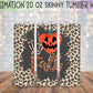 Peace Love Fall 20 Oz Skinny Tumbler Wrap - Sublimation Transfer