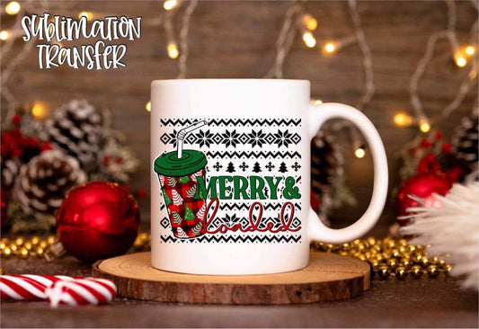 Merry & Loaded - SUBLIMATION TRANSFER
