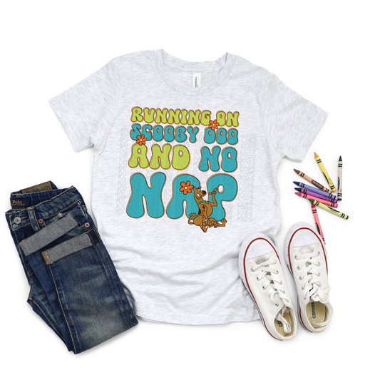 Running on Mysteries & No Nap KID SIZE - DTF TRANSFER 0326 - 3-5 Business Day TAT