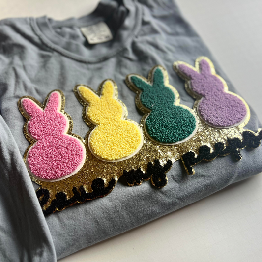 Love My Peeps - Chenille Patch - RTS