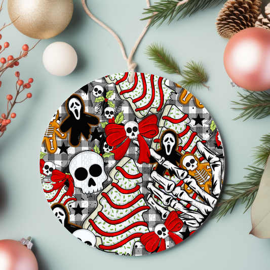 Creep Snack Cakes - Ornament Sublimation Transfer - RTS