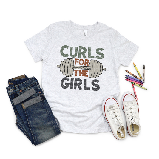 Curls for Girls - DTF TRANSFER 0988