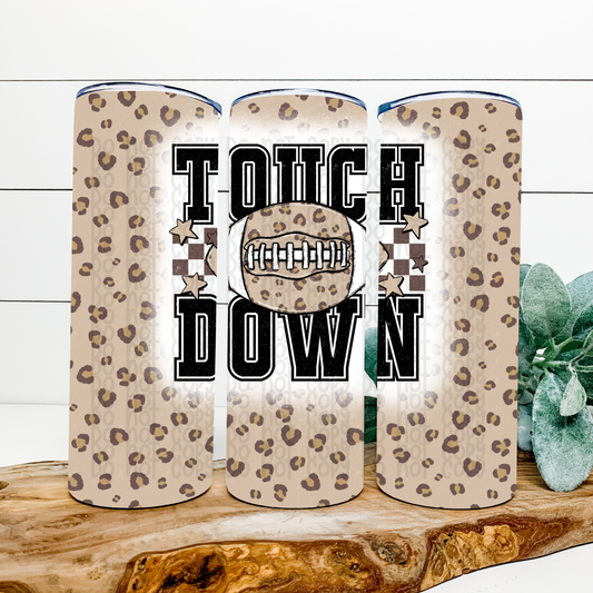 Touchdown Skinny Tumbler Wrap - Sublimation Transfer - RTS