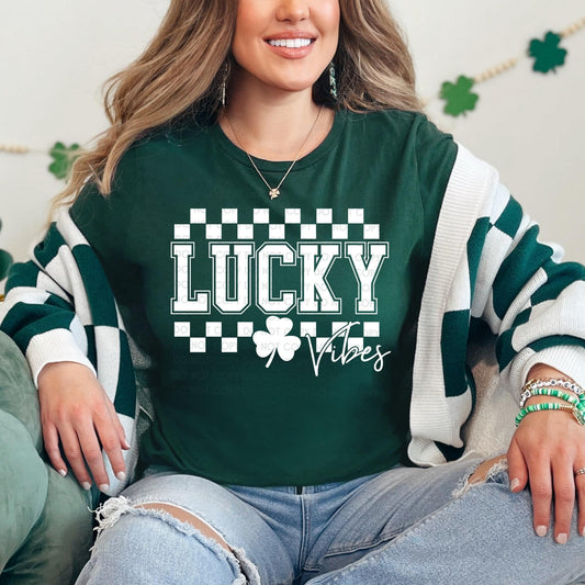 Lucky Vibes LOW HEAT Screen Print - RTS