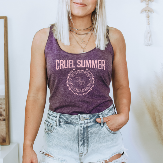 Cruel Summer -  LOW HEAT Screen Print Transfer - RTS
