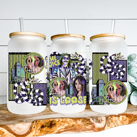 The Juice Glass Can Wrap - Sublimation Transfer - RTS