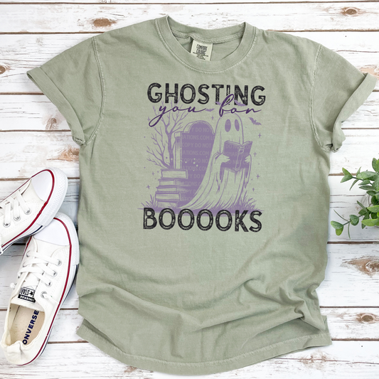 Ghosting You For Books- DTF TRANSFER 2260