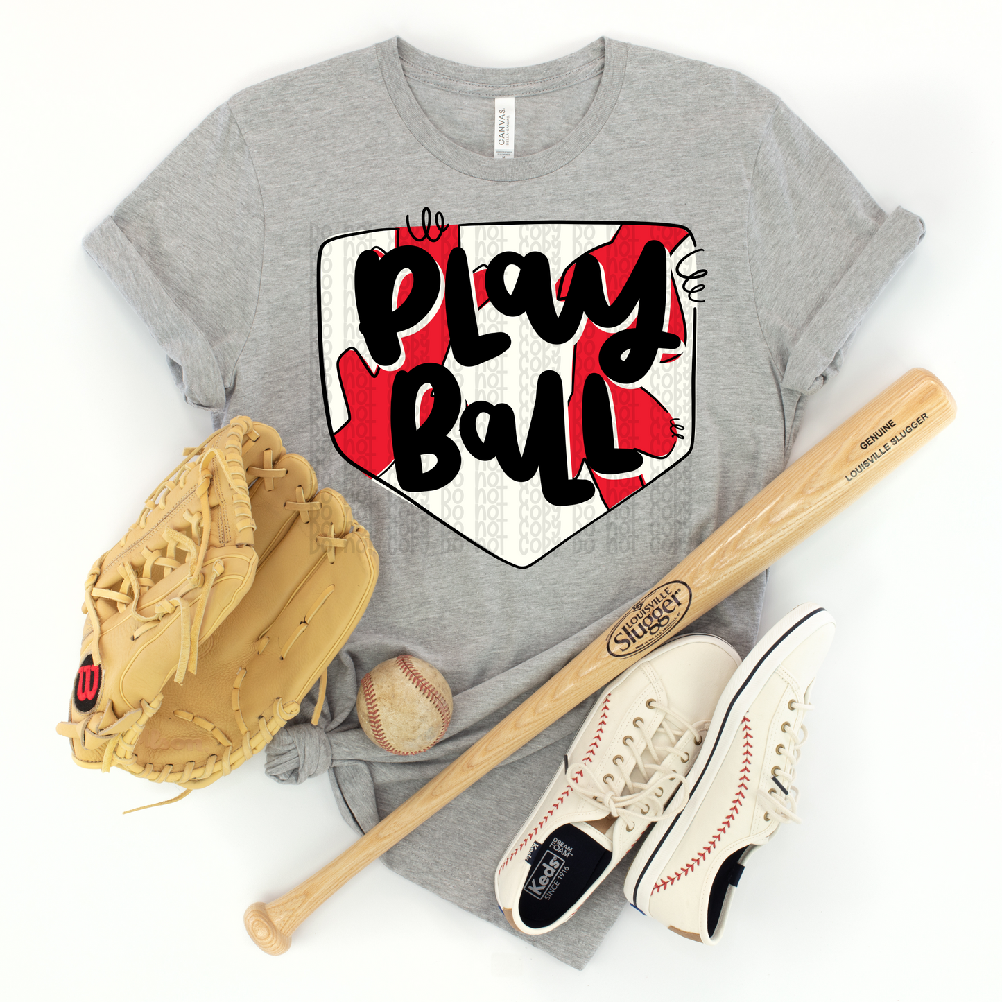 Play Ball Baseball - DTF TRANSFER 0417 - 3-5 Business Day TAT