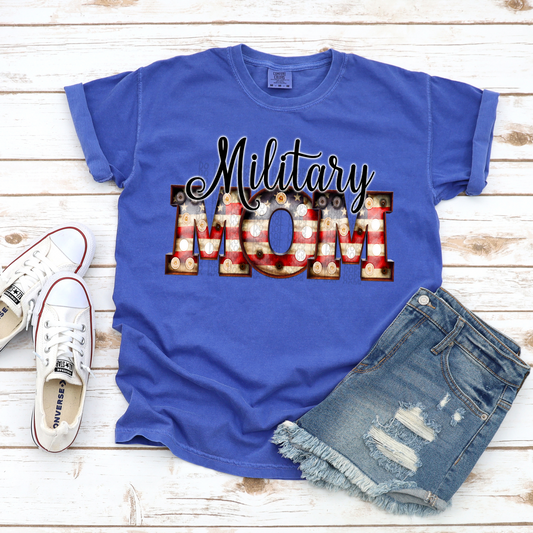 Military Mom - DTF TRANSFER 0142 - 3-5 Business Day TAT