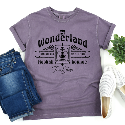 Wonderland Hookah Lounge LOW HEAT Screen Print - PRICKLY TUESDAY - RTS