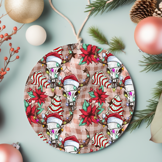 Western Tree Cakes - Ornament Sublimation Transfer - RTS