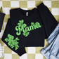 Mama Clovers With Optional Sleeve - DTF TRANSFER 1487 - 3-5 Business Day TAT