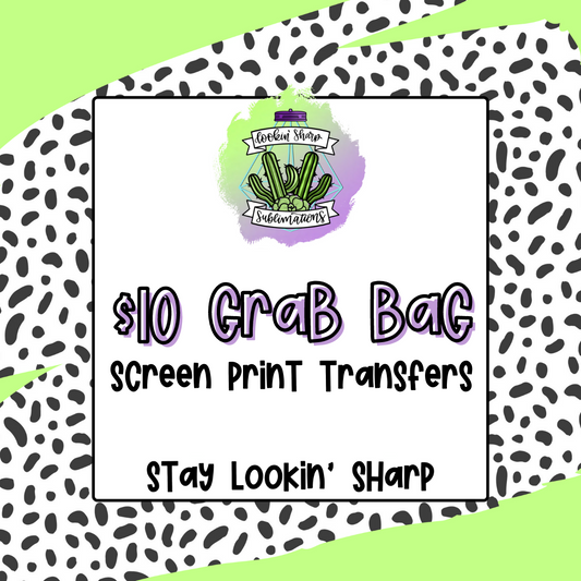 $10 Screen Print Grab Bag - RTS