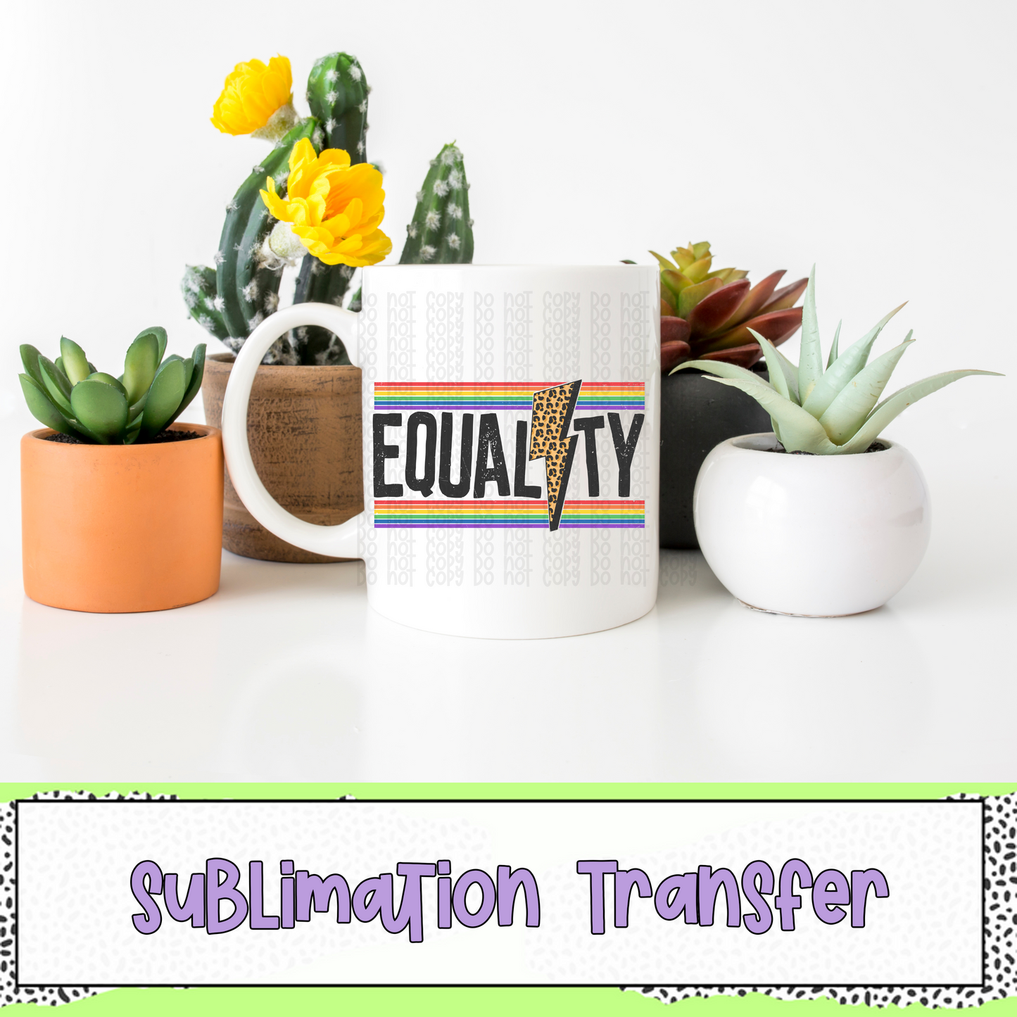Equality - SUBLIMATION TRANSFER