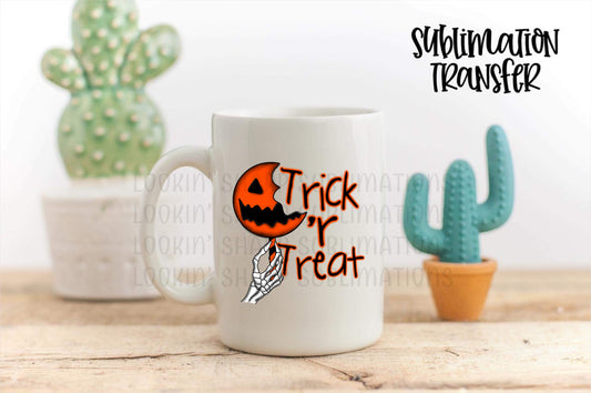 Trick Or Treat- SUBLIMATION TRANSFER