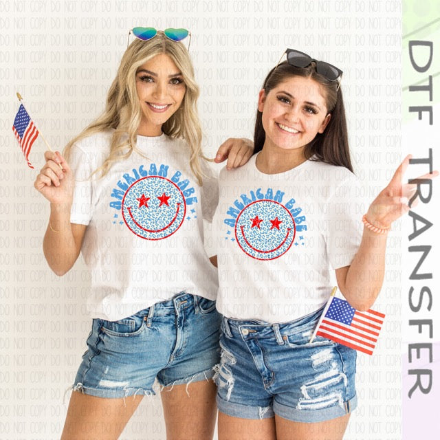 American Babe ADULT DTF Transfer - RTS