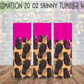 Bright Coffins 20 Oz Skinny Tumbler Wrap - Sublimation Transfer - RTS