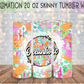 Oceanholic 20 Oz Skinny Tumbler Wrap - Sublimation Transfer - RTS
