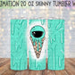 Eye Scream 20 Oz Skinny Tumbler Wrap - Sublimation Transfer - RTS