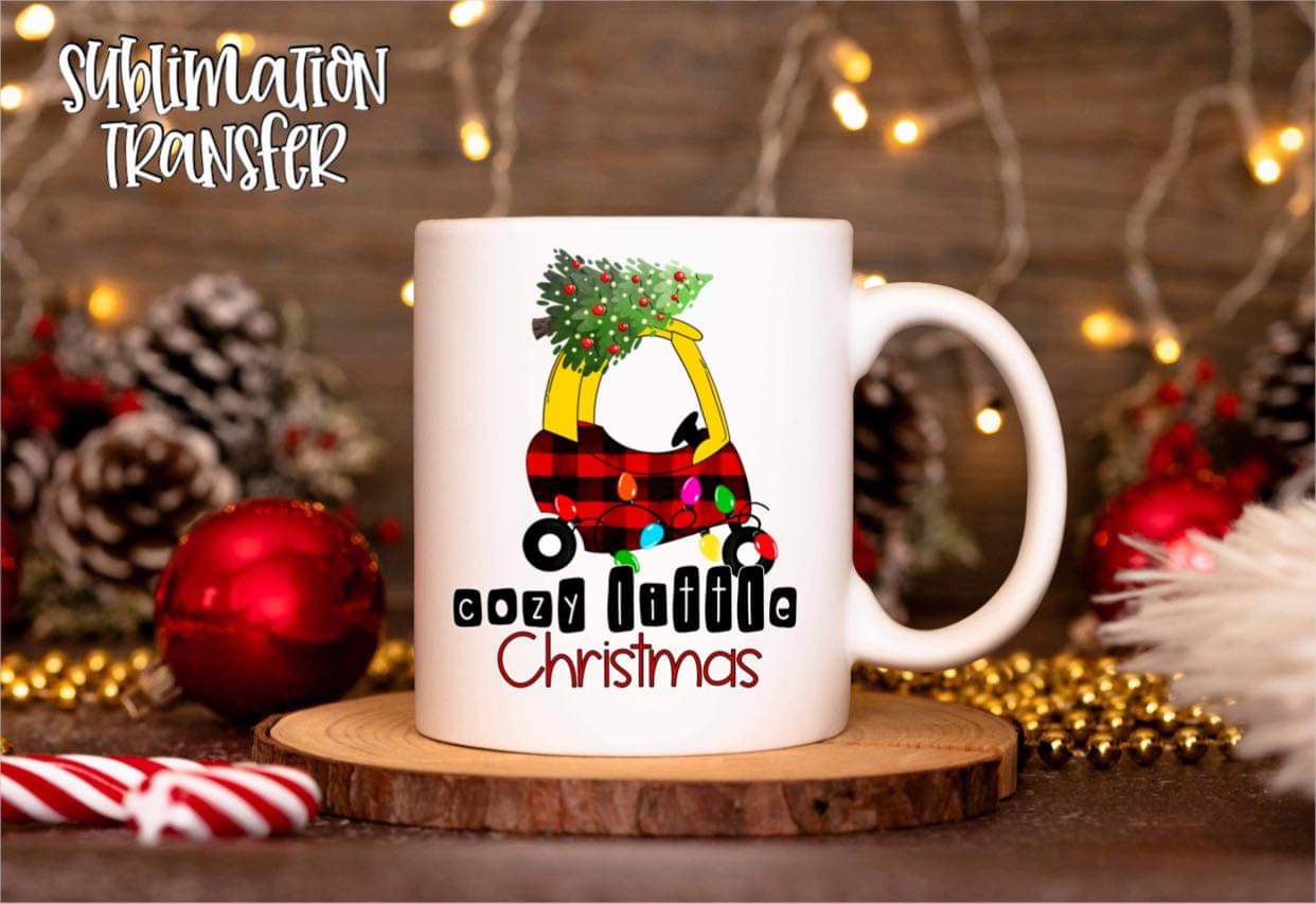 Cozy Little Christmas - SUBLIMATION TRANSFER